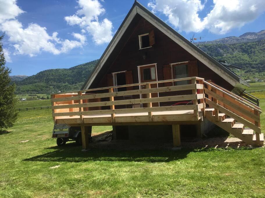 Chalet Cosy, Belle Vue, Dans Le Massif Du Vercors Ланс-ан-Веркор Екстериор снимка